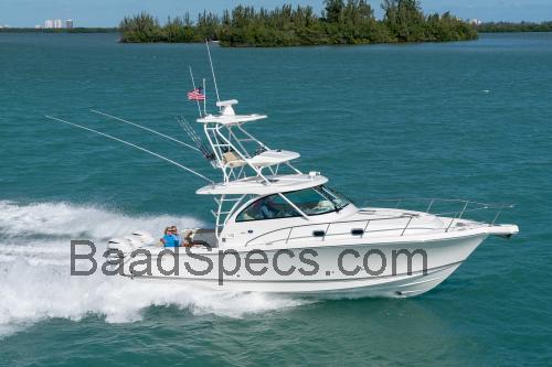 Pursuit 385 OS tekniske specifikationer 